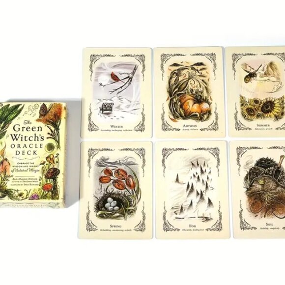 The Green Witch's Oracle Deck 50 Cards NWT - Picture 1 of 4